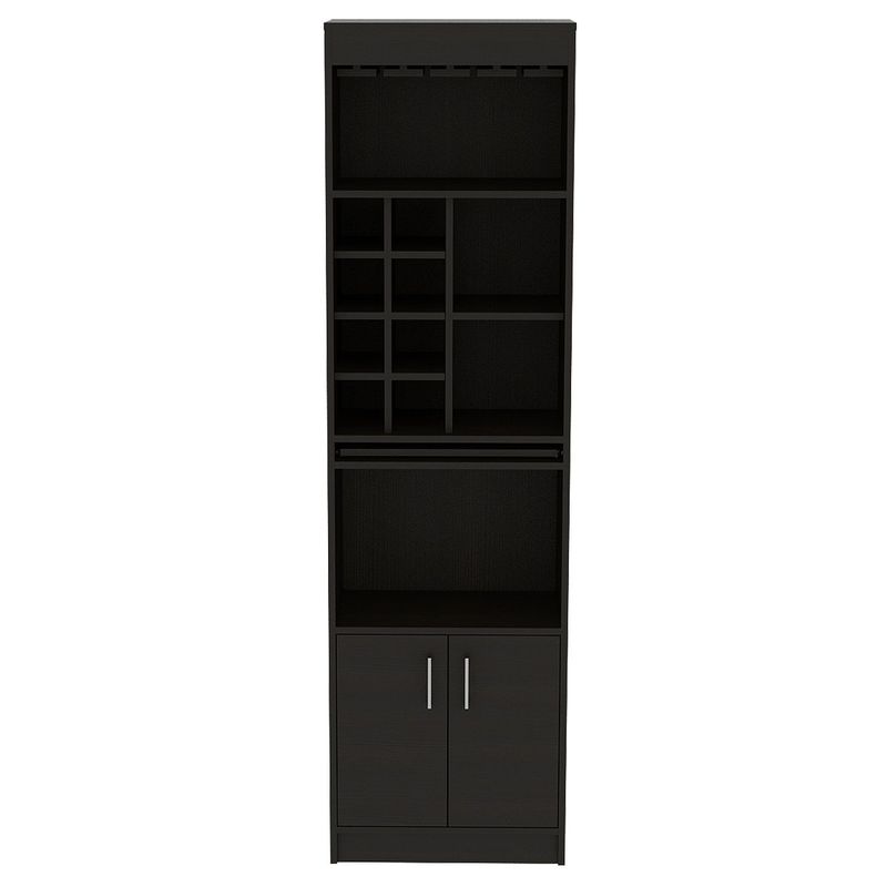 RTA MUEBLES - Mueble bar syrah wengue/negro rta muebles blw 2373