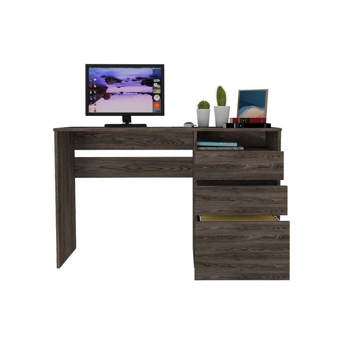 RTA DESIGN - Escritorio dublin  rta muebles  elc 4866 coñac - blanco_.