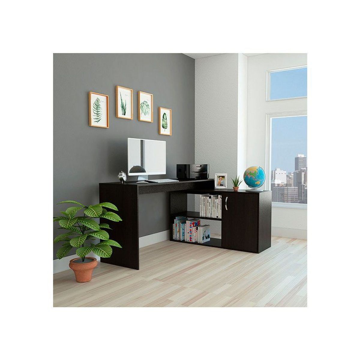 RTA DESIGN - Escritorio axis  elw 1832 wengue