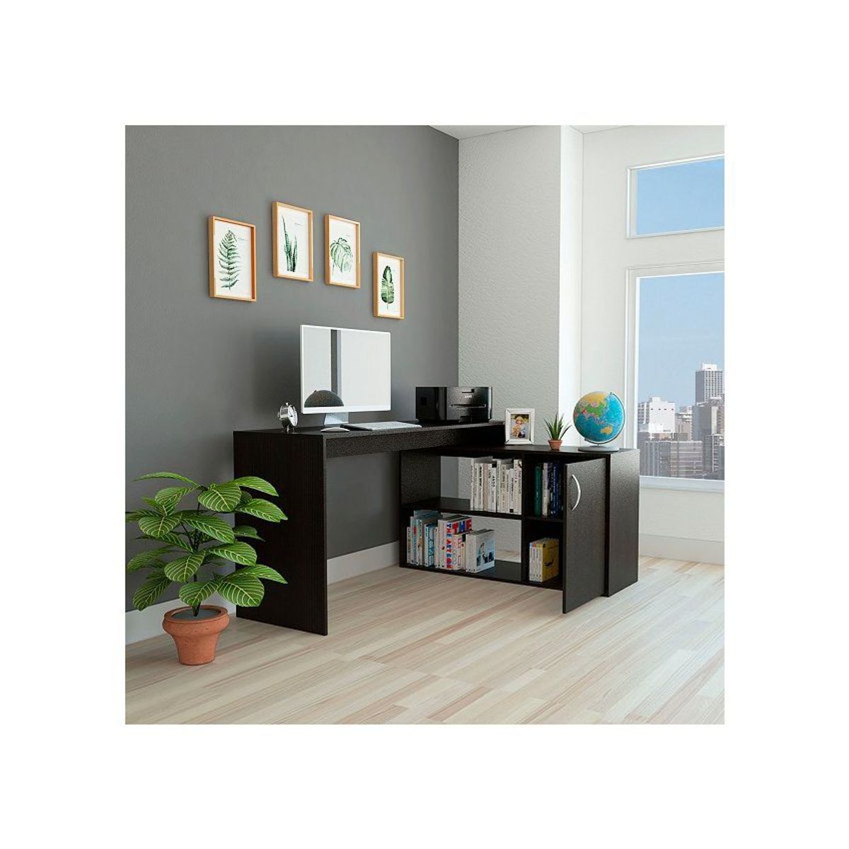 RTA DESIGN - Escritorio axis  elw 1832 wengue