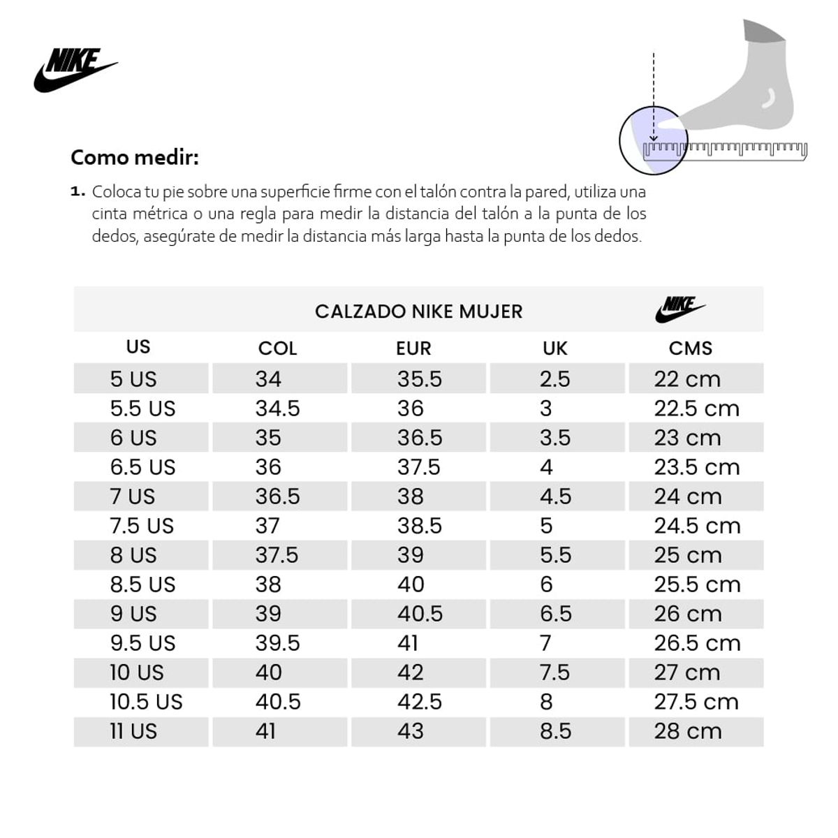 NIKE - Tenis Nike Court Vision Lo Mujer-Blanco