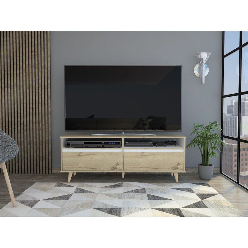 RTA DESIGN - Rack para tv benett para TV de hasta 60" rld 4861 duna RTA