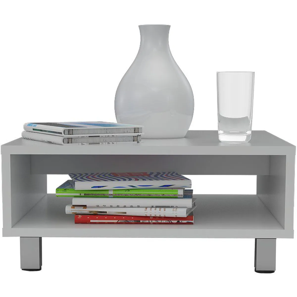 RTA DESIGN - Mesa de centro eclipse mlb 1477 blanco 26,9 x 60 x 60 rta muebles