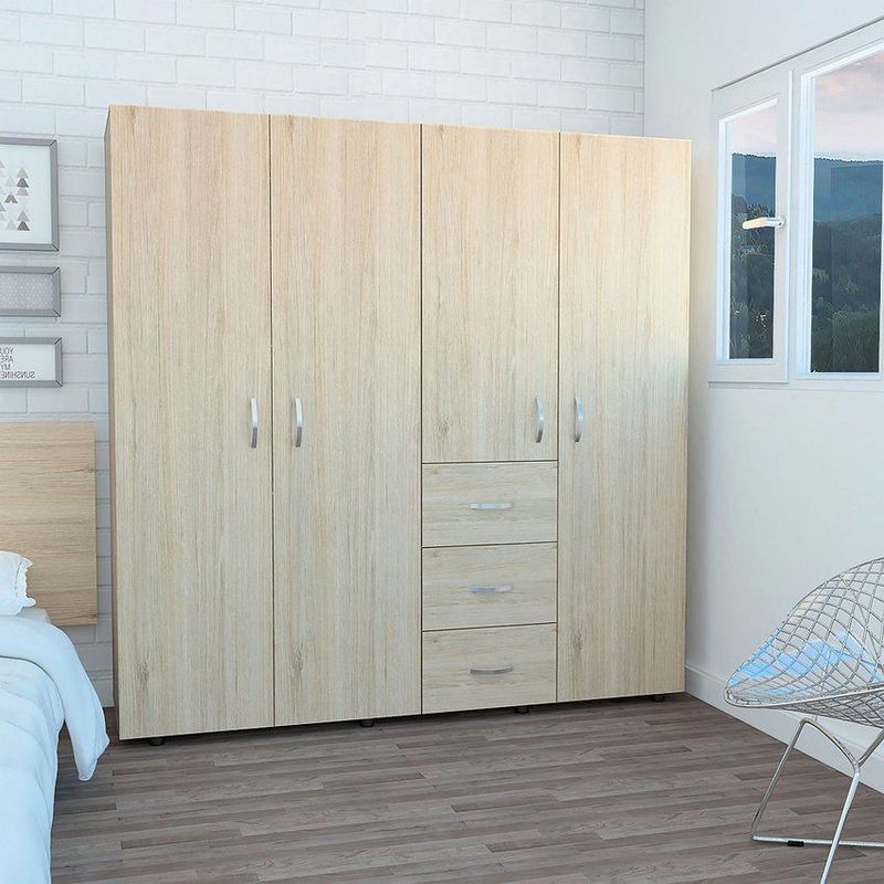 RTA DESIGN - Closet harlem crb 4191 rovere/bc 184 x 180 x 50 rta muebles