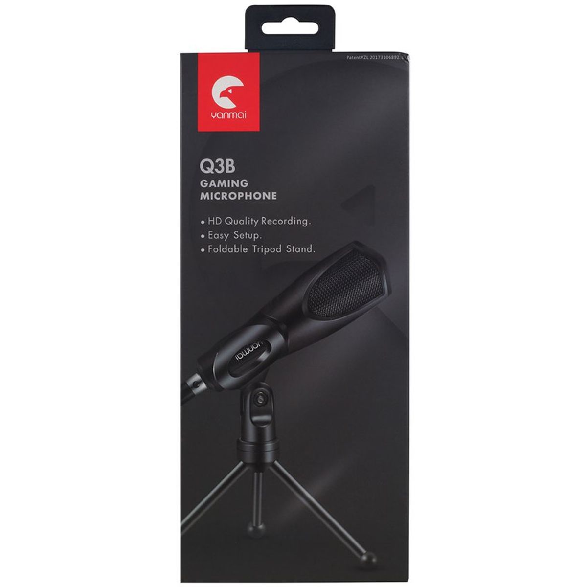 KIDSHOP - Micrófono Condensador Con Trípode Para Computador Q3