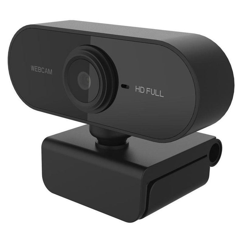 KIDSHOP - Cámara web fullhd webcam 1080p usb con micrófono