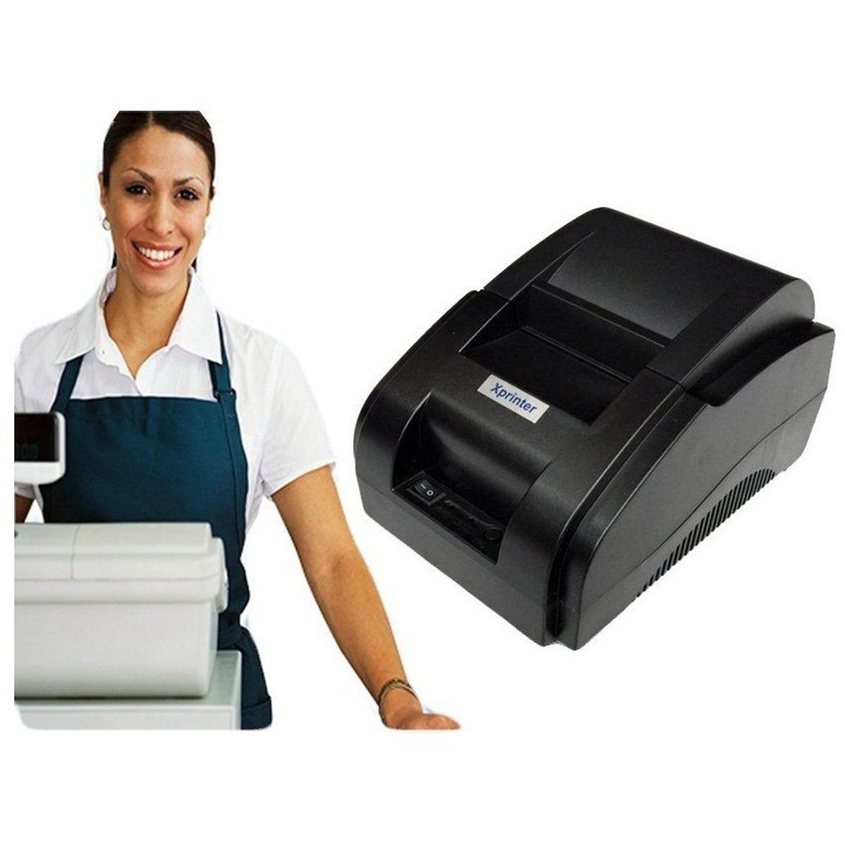KIDSHOP - Impresora térmica pos tickets 58mm xprinter xp58ii