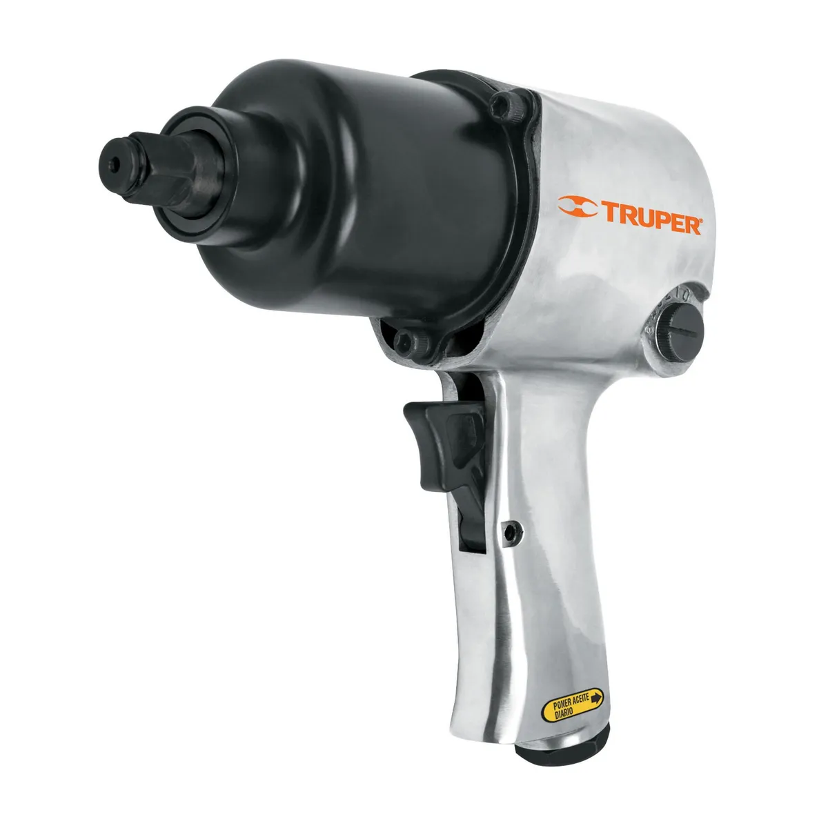 TRUPER - Pistola De Impacto Industrial De 1/2", Torque De 400 Lb/ft Truper