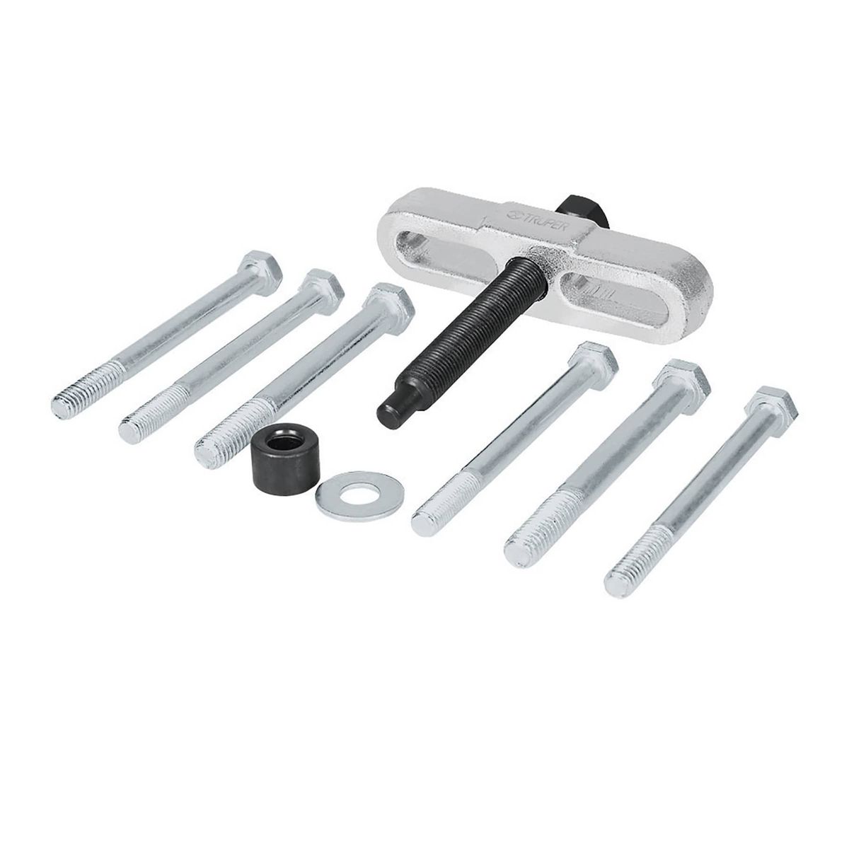 TRUPER - Juego De Extractor De Volantes De 11 Piezas Y Cabeza De 5/8" Truper