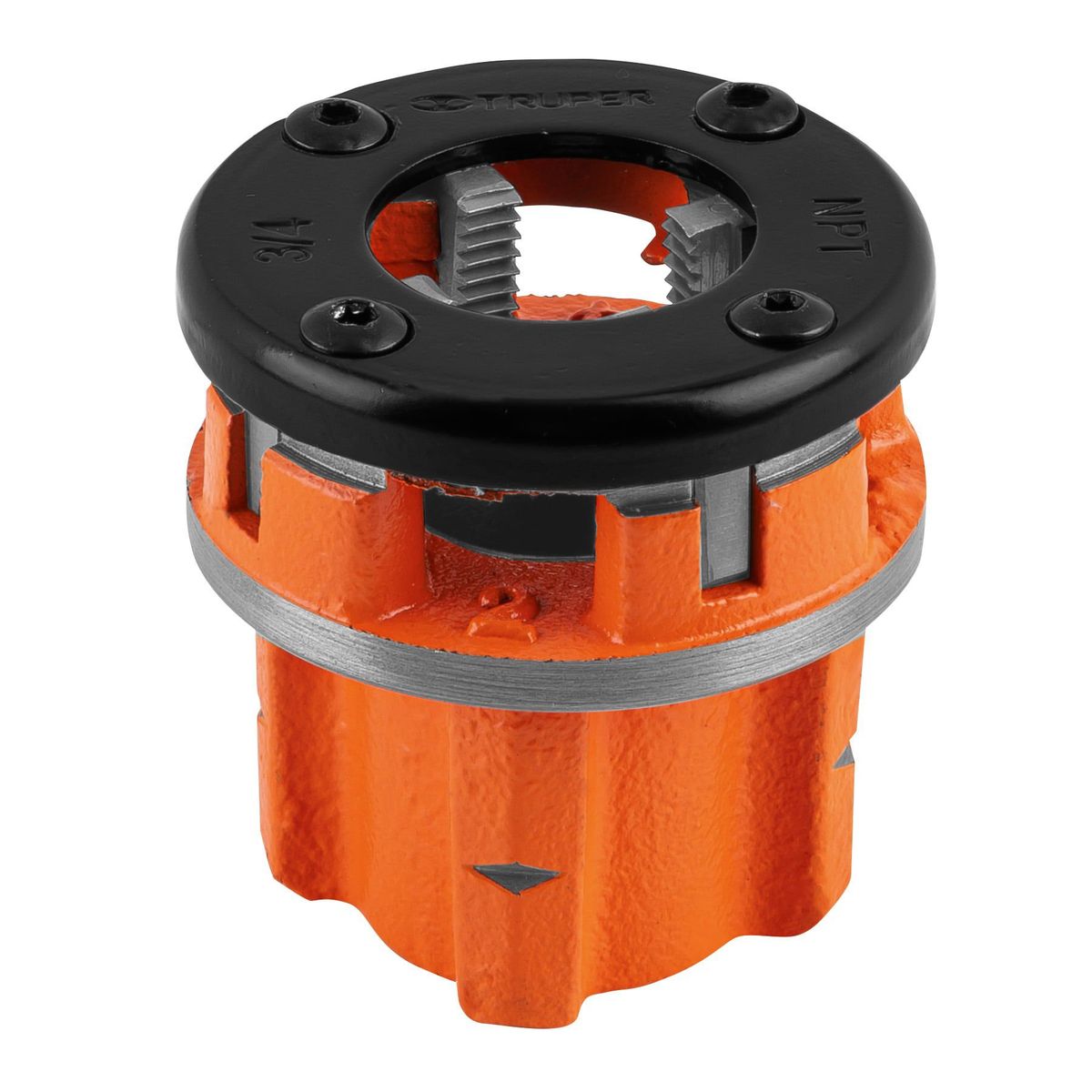TRUPER - Dado Para Tarraja 3/4" Cuerda 14" Npt Y Cabezal De Acero Truper