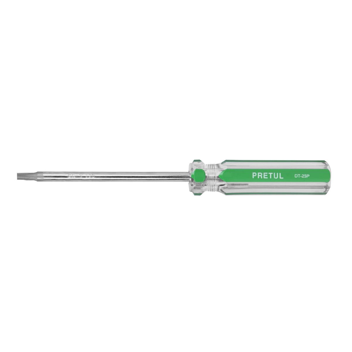 PRETUL - Destornillador Torx Magnético, Mango De Pvc T-25 Pretul