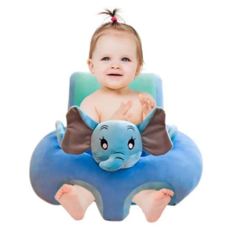 KIDSHOP - Cojin almohada para sentar al bebé elefante jq-3