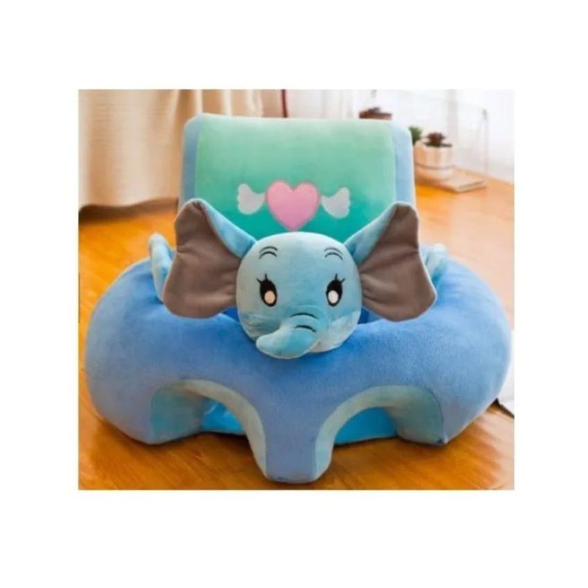 KIDSHOP - Cojin almohada para sentar al bebé elefante jq-3