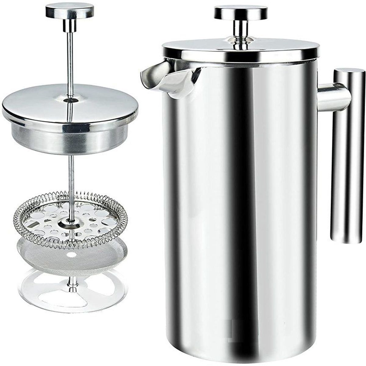 KIDSHOP - Cafetera Prensa Francesa Acero B004-350ML