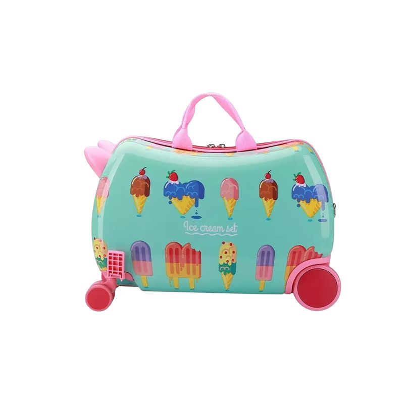 KIDSHOP - Maleta De Viaje Rigida Infantil Equipaje De Mano Carry On Rosado