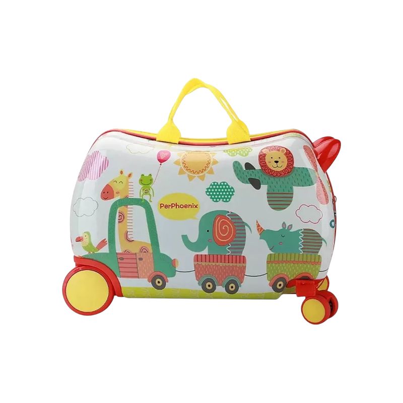 KIDSHOP - Maleta De Viaje Rigida Infantil Equipaje Mano Carry Amarillo