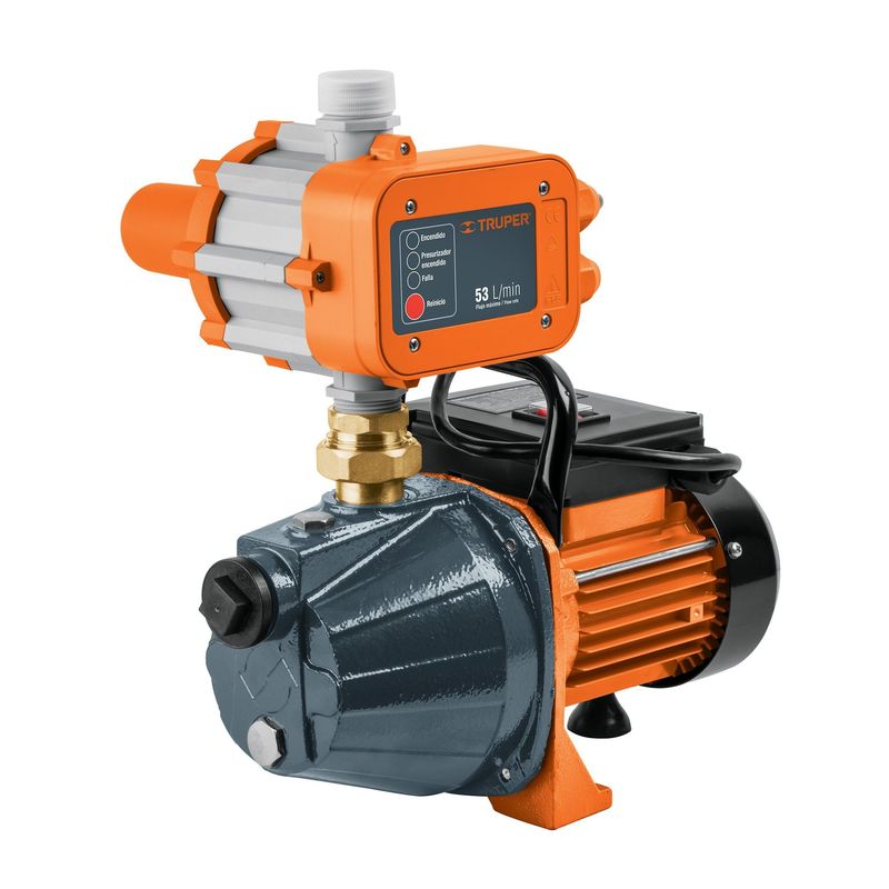TRUPER - Bomba Presurizadora 1 Hp Con Control Electrónico Automatico Truper