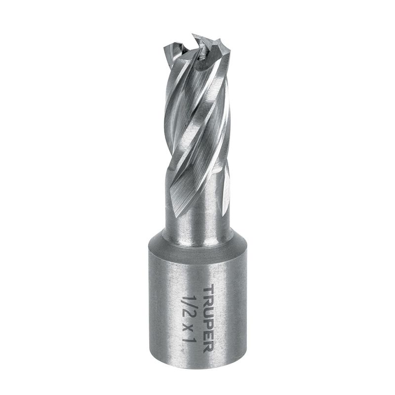 TRUPER - Cortador Anular Zanco 3/4", Diámetro 1/2", Largo 63 Mm Truper