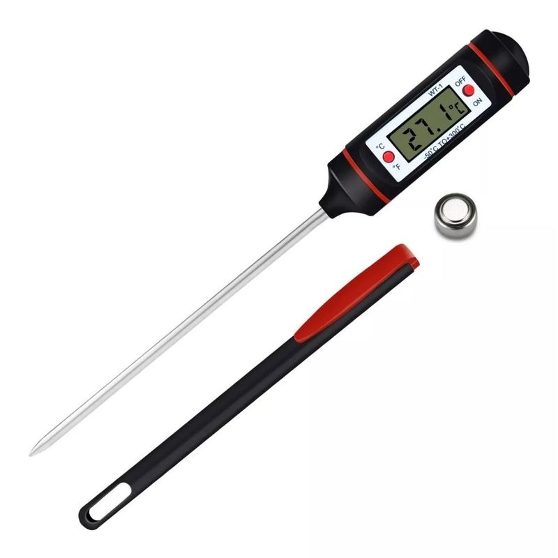 KIDSHOP - Termometro cocina digital carne sonda alimentos temperatura
