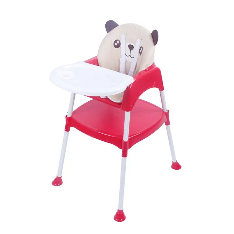 KIDSHOP - Silla Comedor Y Escritorio Oso 8850 Rojo