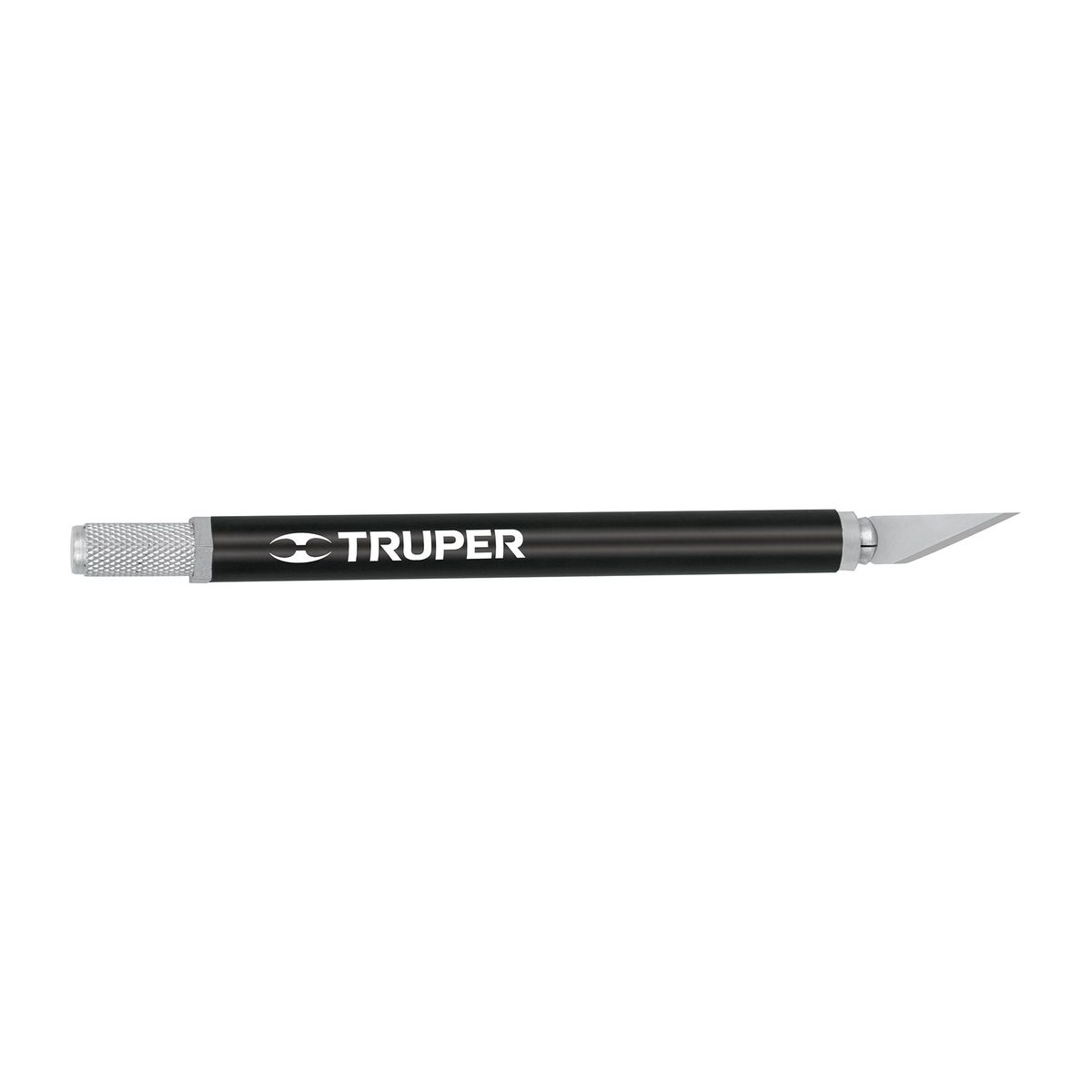 TRUPER - Bisturí Profesional Tipo Lápiz, Incluye 5 Cuchillas Sk5 Truper