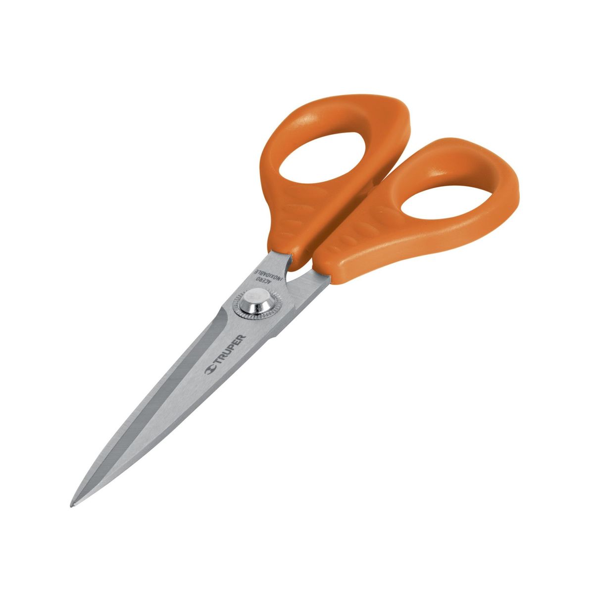 TRUPER - Tijeras De 17 Cm En Acero Inoxidable Para Hogar Y Oficina Truper