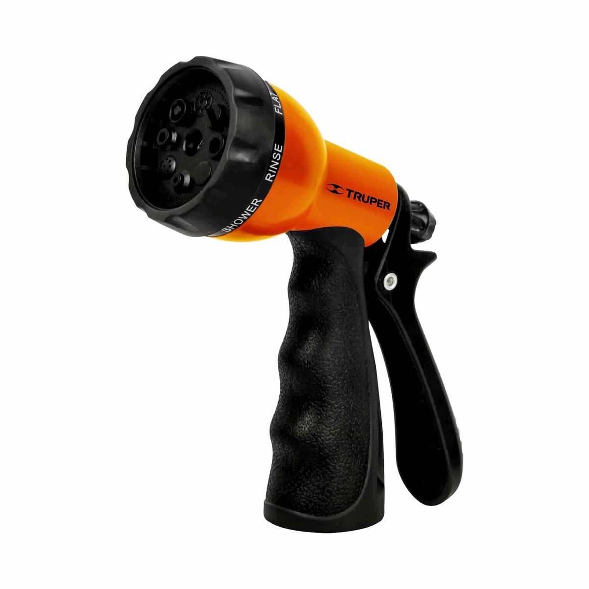 TRUPER - Pistola Plástica Para Manguera De Jardinería 8 Funciones Truper