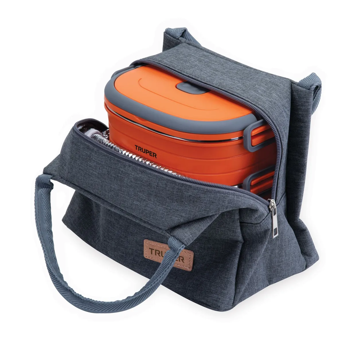 TRUPER - Portacomidas En Acero Inoxidable Truper Para Frio Y Caliente Truper