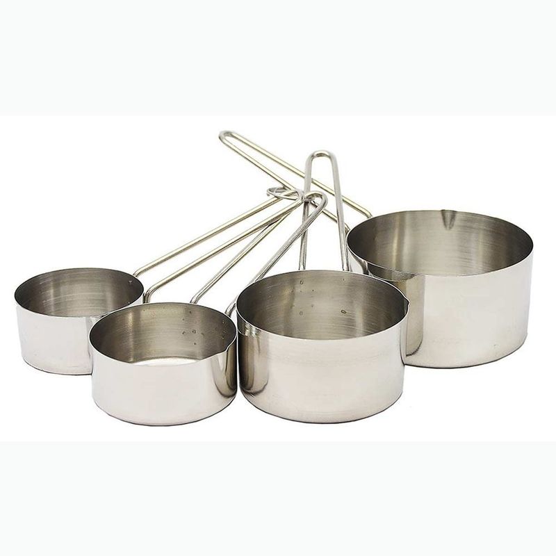 ALUMAR - Cucharas Medidoras Setx4 Alumar AATI-008005 -Plateado