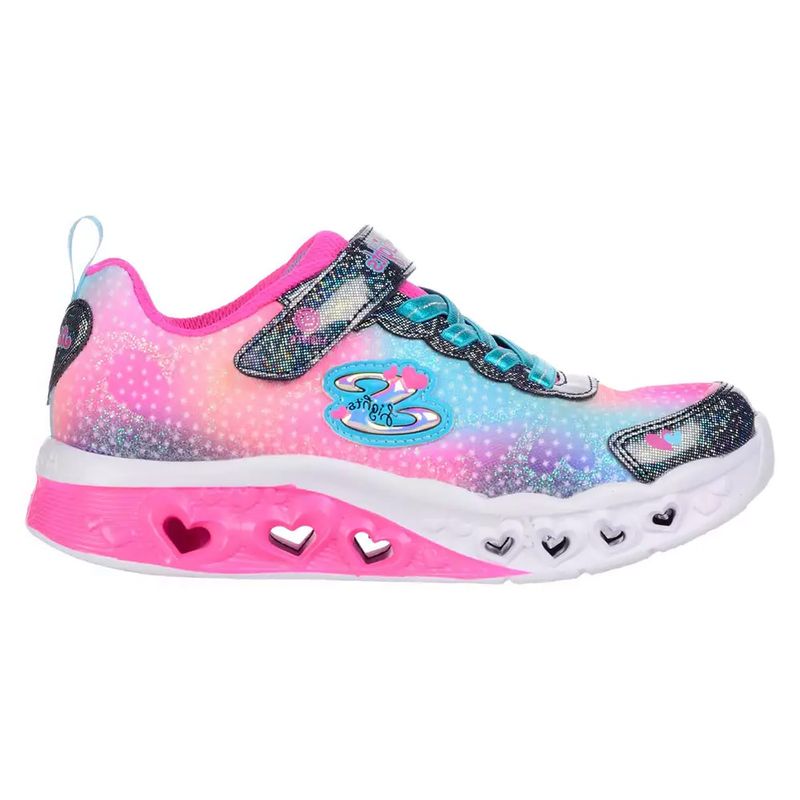 SKECHERS - Tenis Niña Skechers Flutter Heart Lights - Rosado