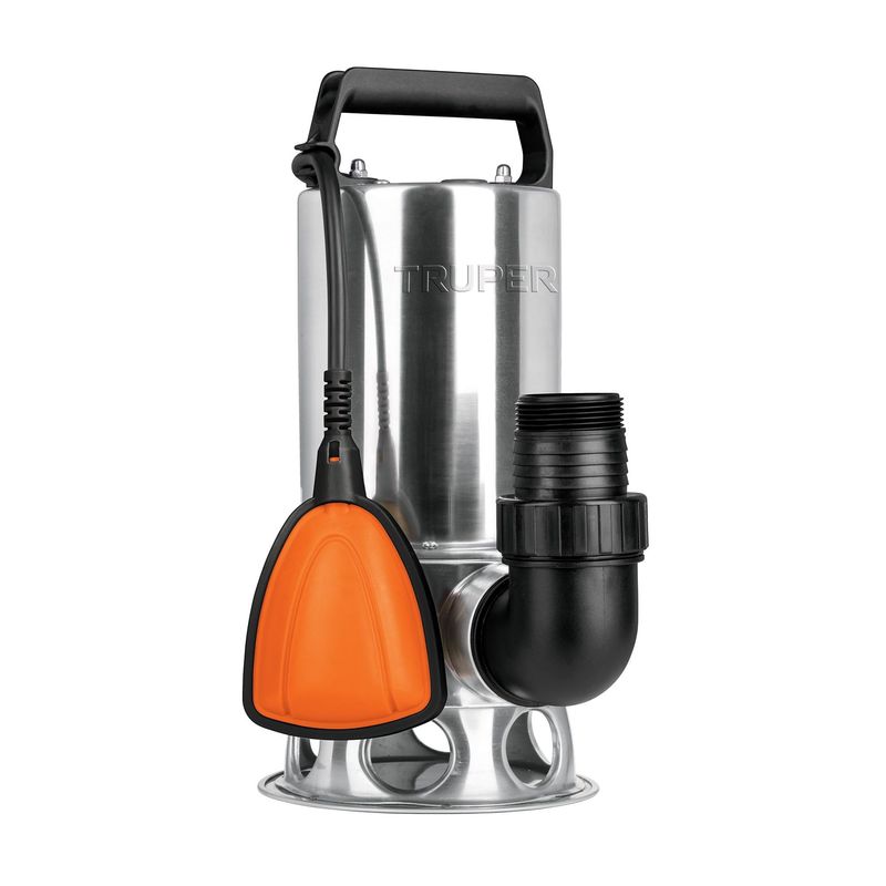 TRUPER - Bomba Sumergible Acero Inoxidable 1 HP para Agua Sucia Truper