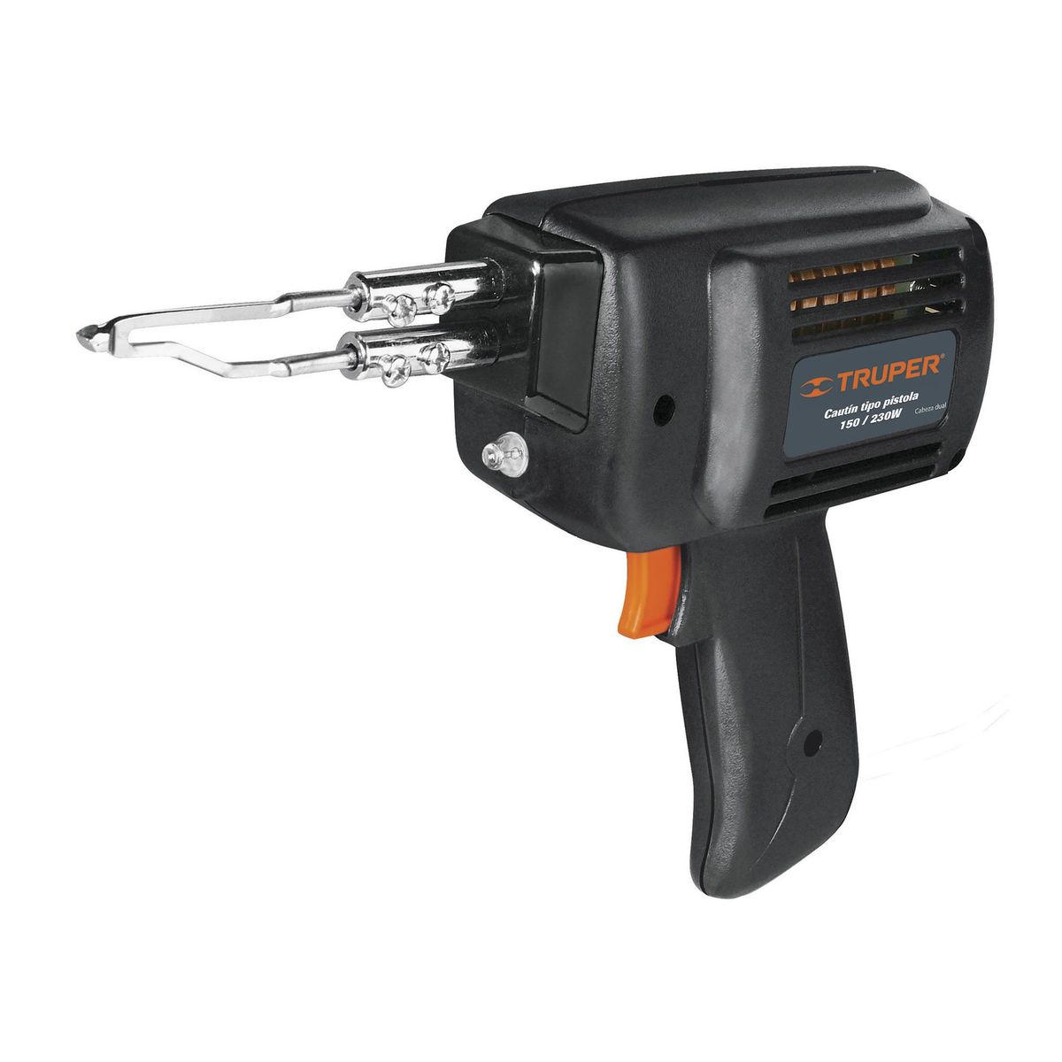 TRUPER - Cautín Tipo Pistola Para Soldar De 230 W, 2 Temperaturas Truper