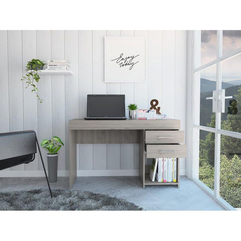 RTA DESIGN - Escritorio ibare  ceniza 75x120x45,7 rta muebles