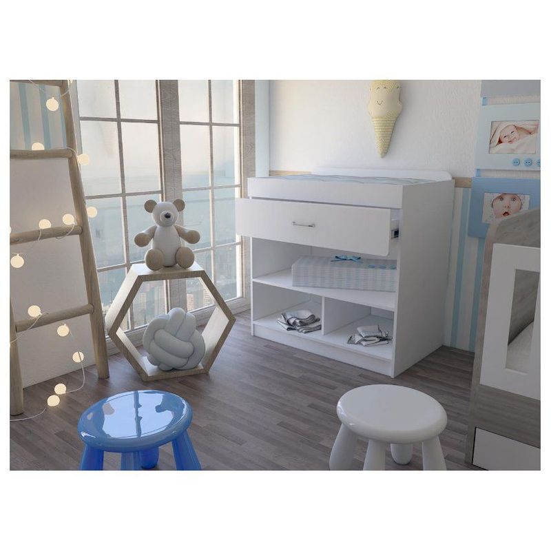 RTA DESIGN - Cambiador rosario clb 2741 blanco rta muebles