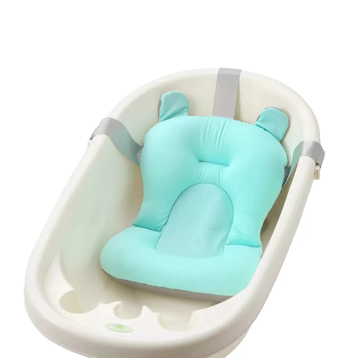 INDUHOGAR - Cojin acolchado ergonomico para tina bañera bebe