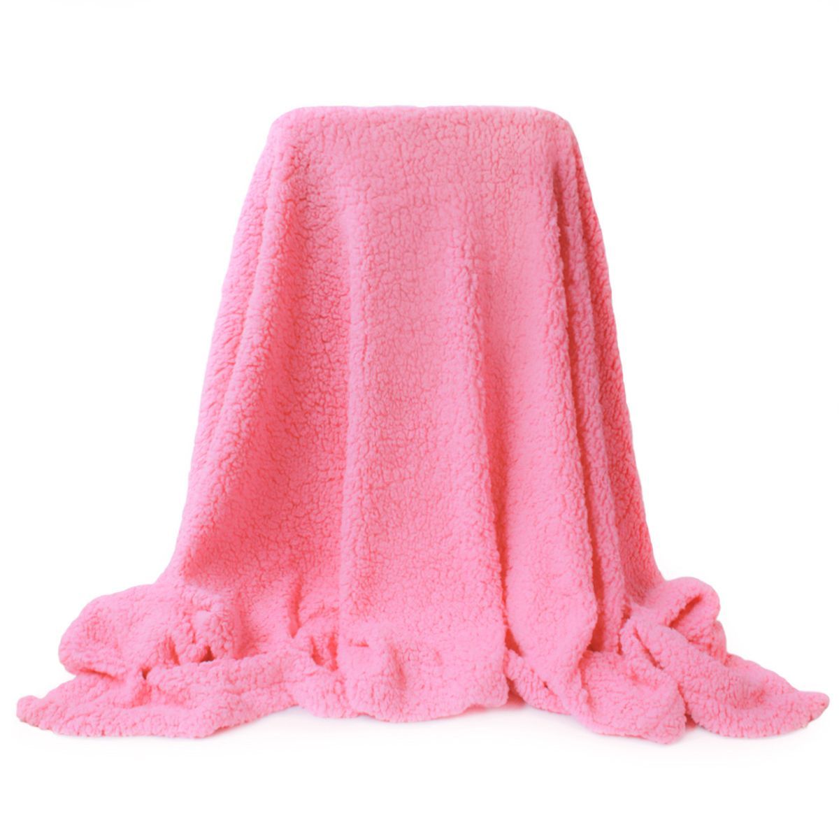 BANZAY - Manta Cobija Borrego Banzay - Rosado