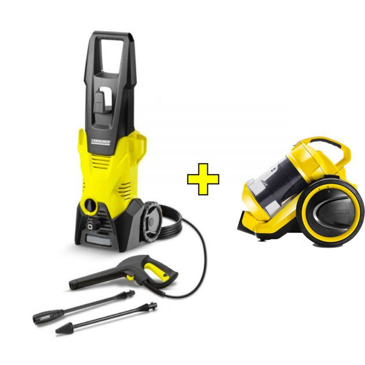 KARCHER - Combo karcher hidrolavadora k3 mx + aspiradora vc3