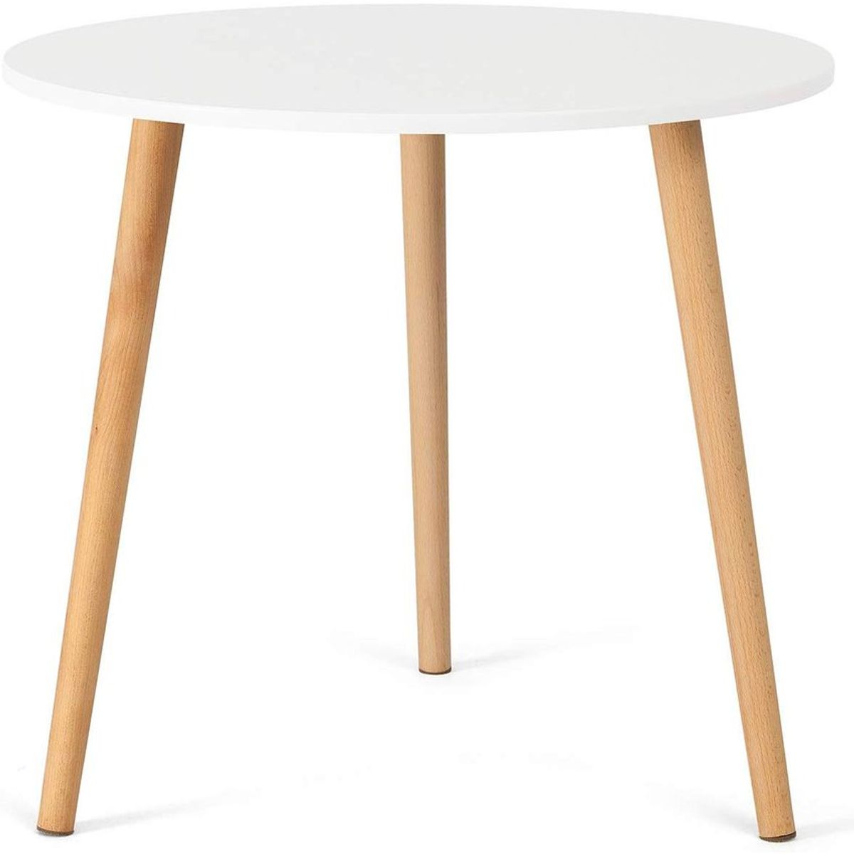 BANZAY - Mesa Centro de Sala Nórdico - Blanco