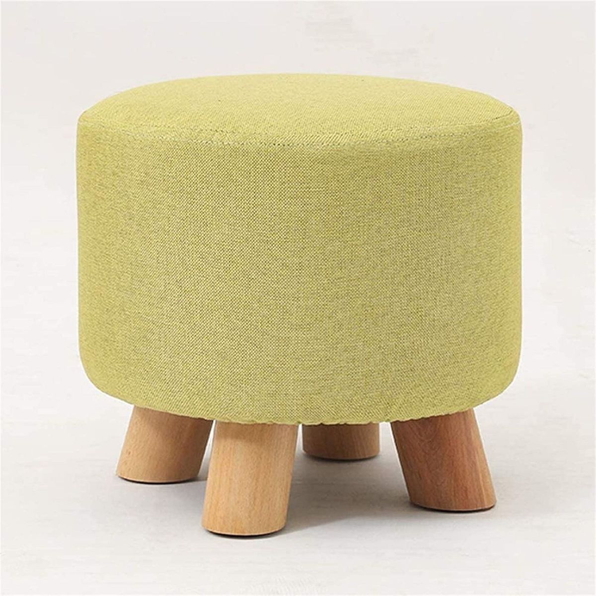BANZAY - Puff Auxiliar Butaco ReposaPies Redondo - Pistacho