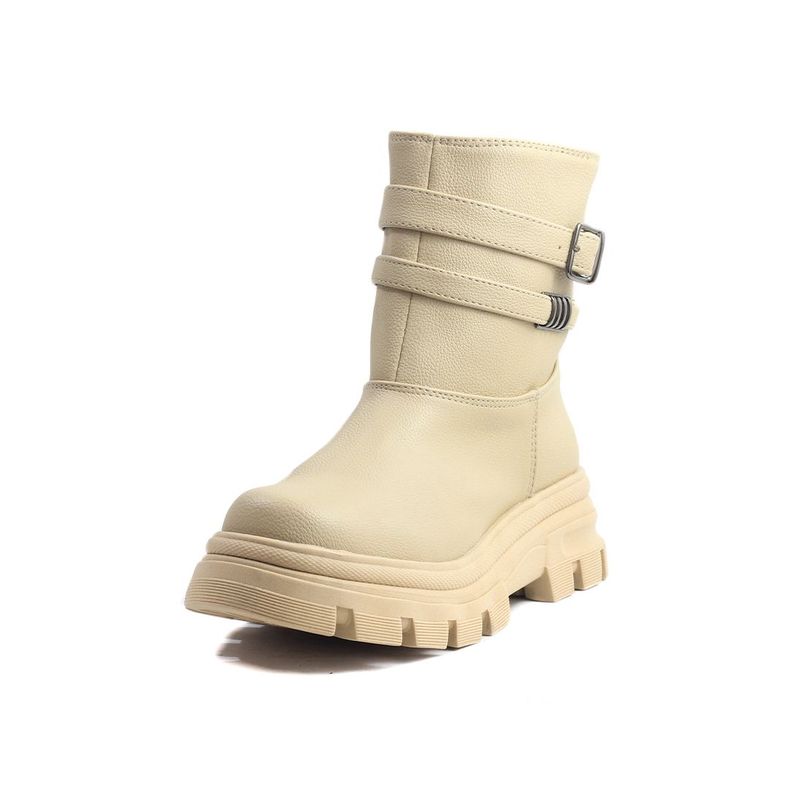 HERS - Botín Mujer - Beige Hers Roma