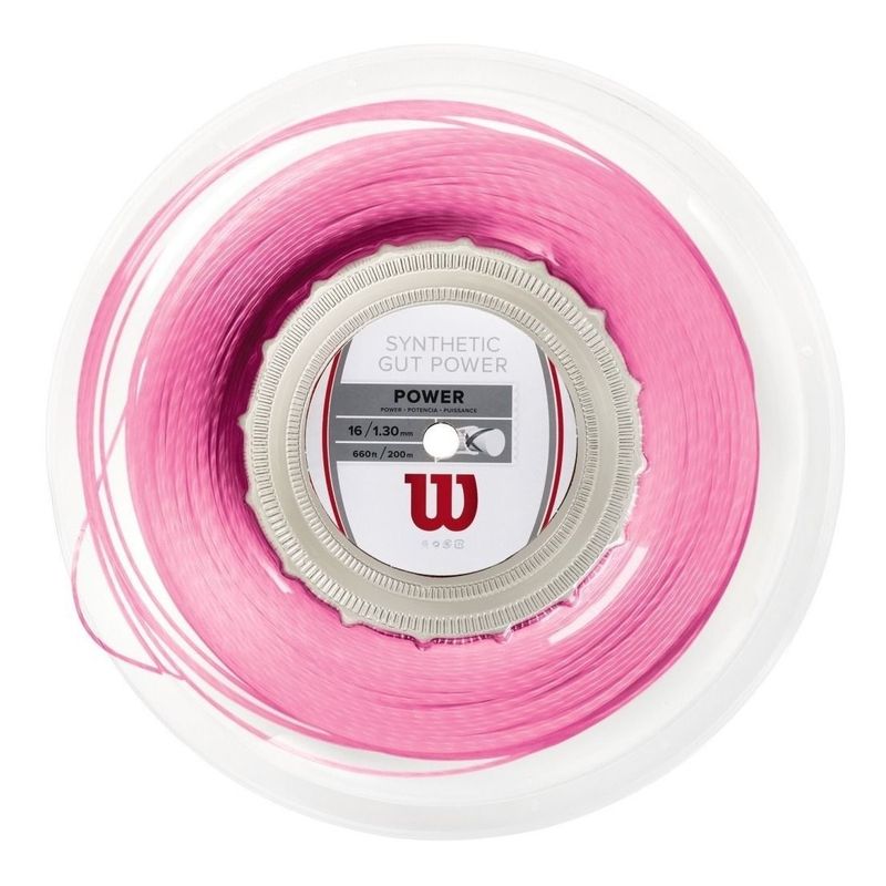 WILSON - Cuerda Raqueta Wilson Synthetic Gut Power 17 Rollo 200m