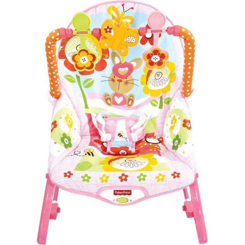 JUGUETERIA EXPRESS - Silla mecedora vibradora musical para bebes niñas