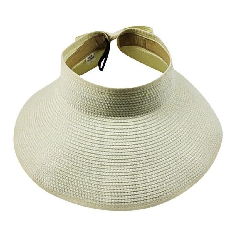 VELBROS - Gorra Visera Ala Ancha Fina Cachucha Unisex Deport Playa - Blanco