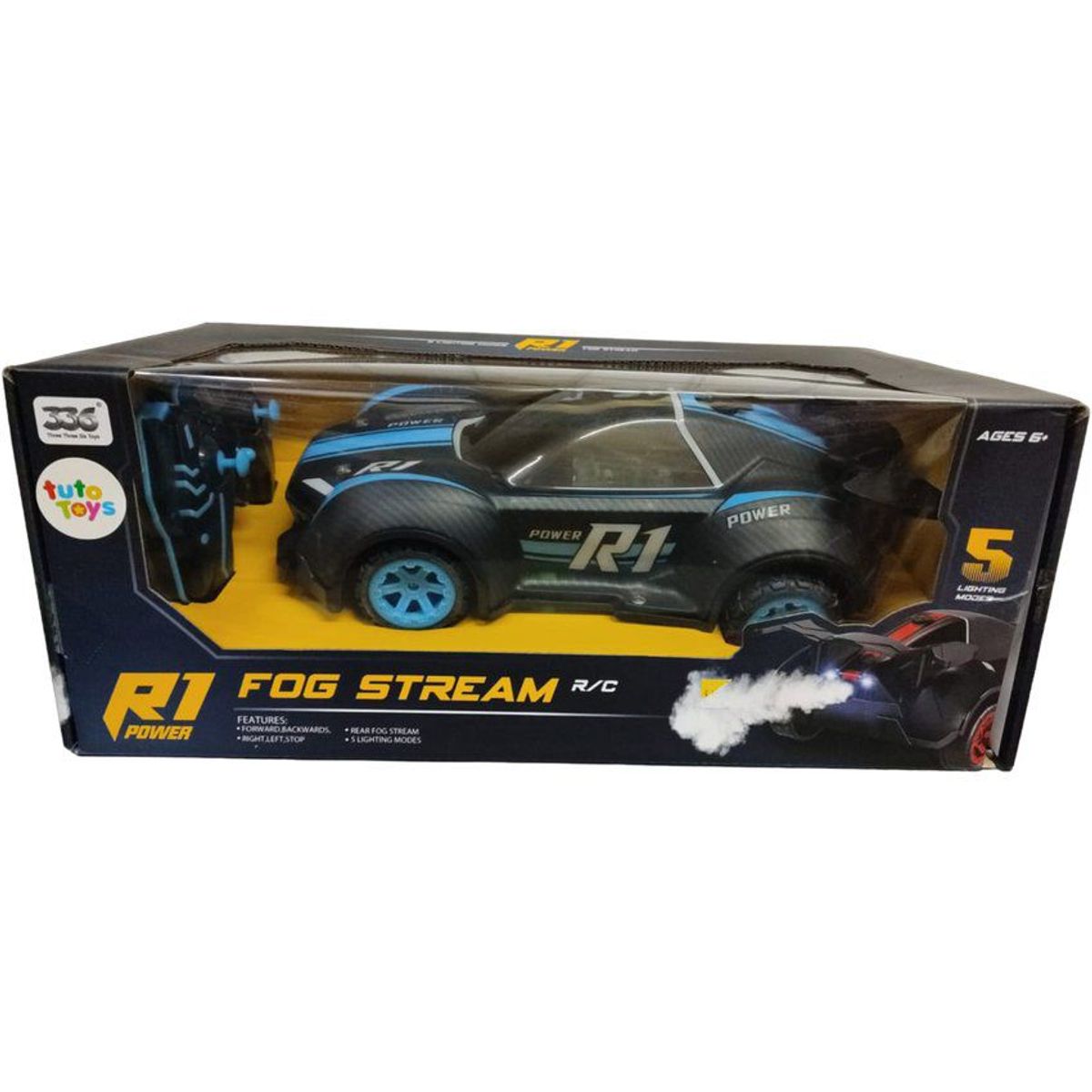 JUGUETERIA EXPRESS - Carro control remoto deportivo con humo y luces