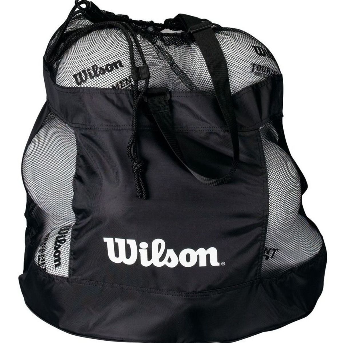 WILSON - Bolso Deportivo Porta Balones Wilson De Malla Con Correa