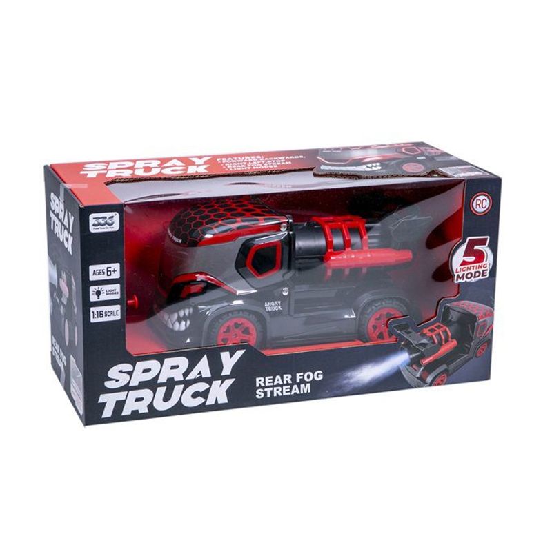 JUGUETERIA EXPRESS - Camion control remoto con luces sonido y humo recargable…