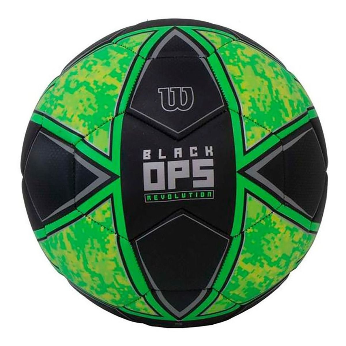 WILSON - Balón De Fútbol Wilson Black Ops Verde n°5