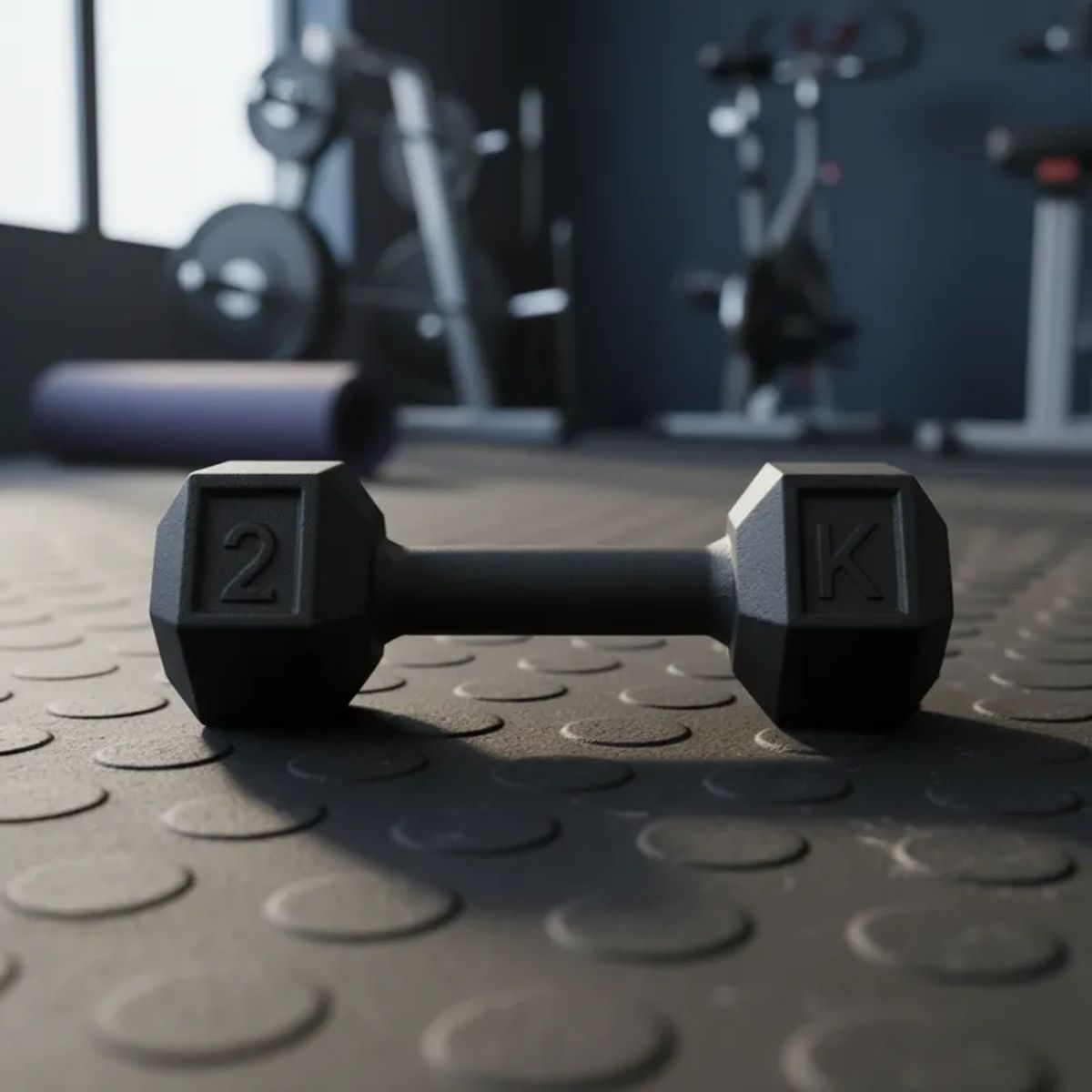 GENERICO - Mancuernas o Pesas 2 Kg par Total 4 Kilos