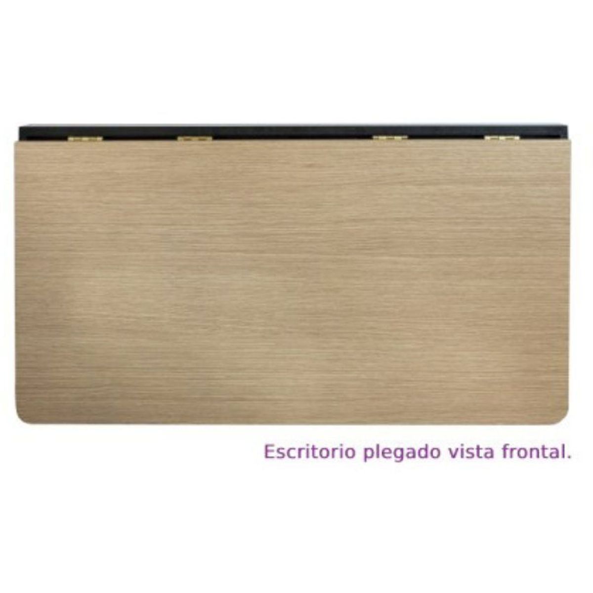 GENERICO - Escritorio Plegable de Pared para Oficina Y Hogar en Madera 80x49 Cm