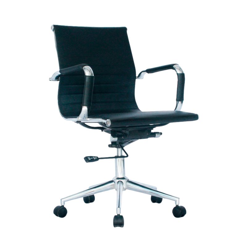 GENERICO - Silla ergonómica para oficina boss Gerente Negra